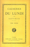 Causeries Du Lundi Tome VI (0) De Sainte-Beuve - Sonstige & Ohne Zuordnung