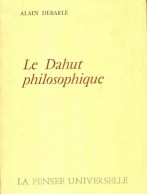 Le Dahut Philosophique  (1972) De Alain Debarle - Otros & Sin Clasificación