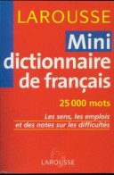 Mini Dictionnaire De Français (2000) De Inconnu - Wörterbücher