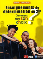 Enseignements De Détermination En 2de. Comment Faire Son Choix ? (2005) De Laurence Congy - Sin Clasificación