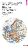 Histoire Du Continent Européen (2001) De Jean-Michel Rowley - Geschichte