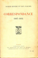 Correspondance 1907-1914 (1926) De Paul Rivière - Andere & Zonder Classificatie