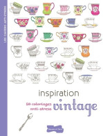 Inspiration Vintage : 50 Coloriages Anti-stress (2013) De Collectif - Other & Unclassified