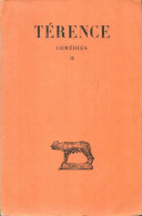 Comédies Tome Ii (1956) De Terence - Andere & Zonder Classificatie