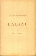 Balzac (1929) De Emile Faguet - Biographien