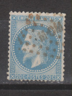 Yvert 29B Oblitération Ambulant MCM - 1863-1870 Napoléon III Lauré