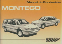 Montego Manuel Du Conducteur (1987) De Collectif - Auto