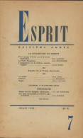 Esprit N°146 (1948) De Collectif - Sin Clasificación