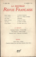 La Nouvelle Revue Française N°184 (1968) De Collectif - Ohne Zuordnung