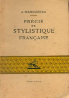 Précis De Stylistique Française (1965) De Jules Marouzeau - Other & Unclassified