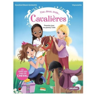 Une Deux Trois Cavalières - Premier Jour Au Poney Club Tome I (2023) De Rosalind Elland-Goldsmith - Andere & Zonder Classificatie