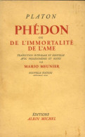 Phédon Ou De L'immortalité De L'âme (1952) De Platon - Psychology/Philosophy