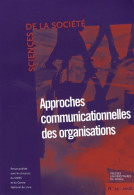 Approches Communicationnelles Des Organisations (2008) De Boure R. - Sciences