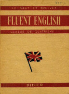 Fluent English 4e (1953) De L. Le Baut - 12-18 Jaar