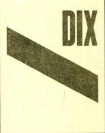 Dix (2015) De Max Frisch - Psicología/Filosofía