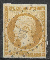 Lot N°169 N°13, Oblitéré PC 18 AIGUILLON(45), Indice 4 - 1853-1860 Napoléon III