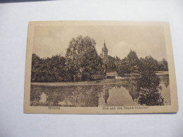 A549 .CPA. POLOGNE. BRESLAU. Blick Nach Dem Südpark-Restaurant .beau Plan . écrite 1922 - Pologne