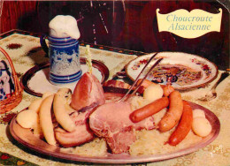 Recettes De Cuisine - Choucroute Alsacienne - Calendrier De 1973 Au Dos - Gastronomie - CPM - Voir Scans Recto-Verso - Recettes (cuisine)