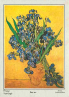 Art - Peinture - Vincent Van Gogh - Les Iris - CPM - Flamme Postale - Voir Scans Recto-Verso - Malerei & Gemälde