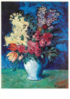 Art - Peinture - Pablo Picasso - Vase De Fleurs 1901 - Vase Of Flowers - Tate Gallery - CPM - Voir Scans Recto-Verso - Paintings