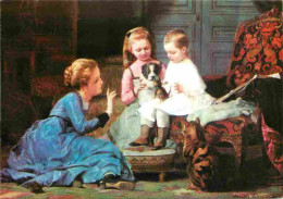 Art - Peinture - Amable Louis Schneider - Making Friends - Chien - CPM - Carte Neuve - Voir Scans Recto-Verso - Peintures & Tableaux