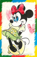 Disney - Minnie - Etat Carte Coloriée - CPM - Voir Scans Recto-Verso - Otros & Sin Clasificación