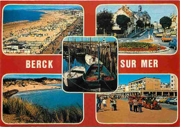 62 - Berck Sur Mer - Multivues - Petit Train Touristique - Automobiles - Bateaux - Carte Neuve - CPM - Voir Scans Recto- - Berck