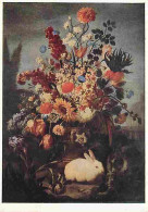 Art - Peinture - Karel Van Vogelaer - Flower Piece And Hares - Vase De Fleurs - Lapins - Carte Neuve - CPM - Voir Scans  - Malerei & Gemälde