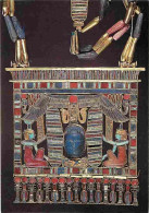 Art - Antiquité - Egypte - Pendentif Pectoral Au Nom Du Pharaon Psousennes - Les Déesses Isis Et Nephtys Soulèvent Le Sc - Antike