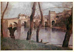 Art - Peinture - Jean Baptiste Corot - Pont De Mantes - CPM - Voir Scans Recto-Verso - Paintings