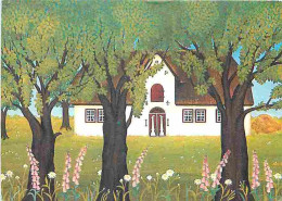 Art - Peinture - Serie Typical Houses In Germany - CPM - Voir Scans Recto-Verso - Paintings