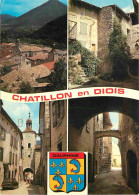 26 - Chatillon En Diois - Multivues - Blasons - CPM - Flamme Postale - Voir Scans Recto-Verso - Châtillon-en-Diois