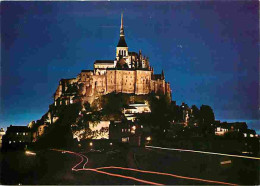 50 - Le Mont Saint Michel - Vue Générale - Vue De Nuit - CPM - Voir Scans Recto-Verso - Le Mont Saint Michel