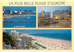 44 - La Baule - Multivues - Plage - Voile - Automobiles - Flamme Postale - CPM - Voir Scans Recto-Verso - La Baule-Escoublac