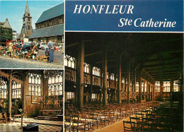 14 - Honfleur - Eglise Sainte Catherine - Multivues - Carte Neuve - CPM - Voir Scans Recto-Verso - Honfleur