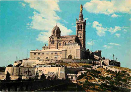 13 - Marseille - Notre Dame De La Garde - Carte Neuve - CPM - Voir Scans Recto-Verso - Notre-Dame De La Garde, Lift En De Heilige Maagd