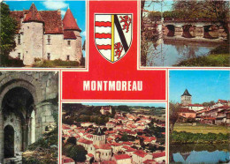 16 - Montmoreau - Multivues - Blasons - CPM - Voir Scans Recto-Verso - Autres & Non Classés