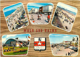 59 - Malo Les Bains - Multivues - Blasons - CPM - Voir Scans Recto-Verso - Malo Les Bains