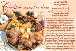 Recettes De Cuisine - Gastronomie - CPM - Voir Scans Recto-Verso - Recettes (cuisine)