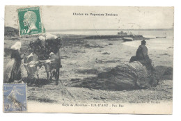 île D'ARZ - PEN RAZ - Attelage De Boeufs - études Paysages Bretons - Golfe Du Morbihan - Autres & Non Classés