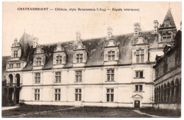 Loire Atlantique , Châteaubriand , Château Style Renaissance , Façade Intérieure - Châteaubriant