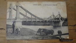 LUZANCY , Le Pont Suspendu Et L'abreuvoir .......... 240526-19451 - Andere & Zonder Classificatie