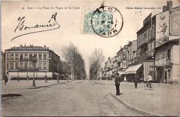 20867 Cpa 81 Albi - La Place Du Vigan Et Les Lices - Albi