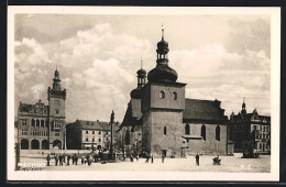 AK Náchod, Ortspartie An Der Kirche  - Tchéquie