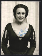 AK Opernsängerin Kerstin Meyer Mit Original Autograph  - Oper