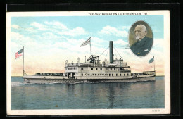 AK Chateaugay On Lake Champlain, Captain Ell Barnum Rockwell  - Sonstige & Ohne Zuordnung