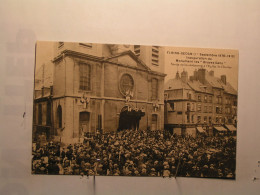 Floing - Sedan - (01/09/1870 - 1910) - Inauguration Du Monument Des "Braves Gens" - Sortie De La Cérémonie à L'Eglise St - Sedan