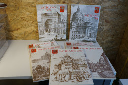 Vatikan Jahrbücher 1983-1989 Komplett Postfrisch (28127) - Colecciones