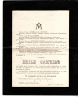Ellezelles 1863 - 1923  ,  Emile Cambier - Obituary Notices
