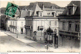 90 -  BELFORT - La Prefecture Et Le Cercle Militaire    ( Territoire De Belfort ) - Belfort - City